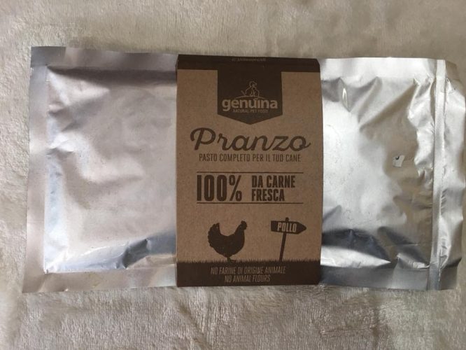 Pranzo Completo Per Cani Hamburgher Di Maiale E Verdure 100% Naturale Gr 200