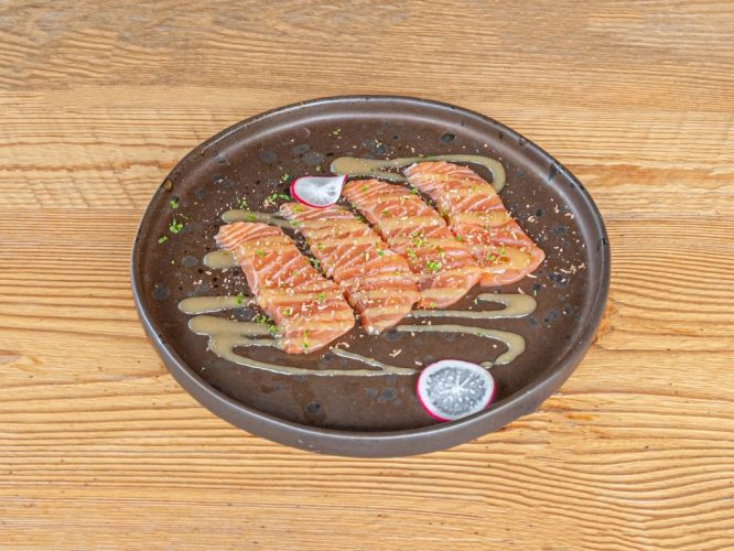 Carpaccio Con Salmone E Cioccolato