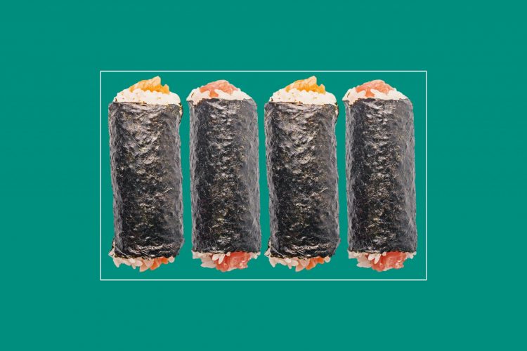 Create Your Own Hand Roll Maki Box 4 Pezzi