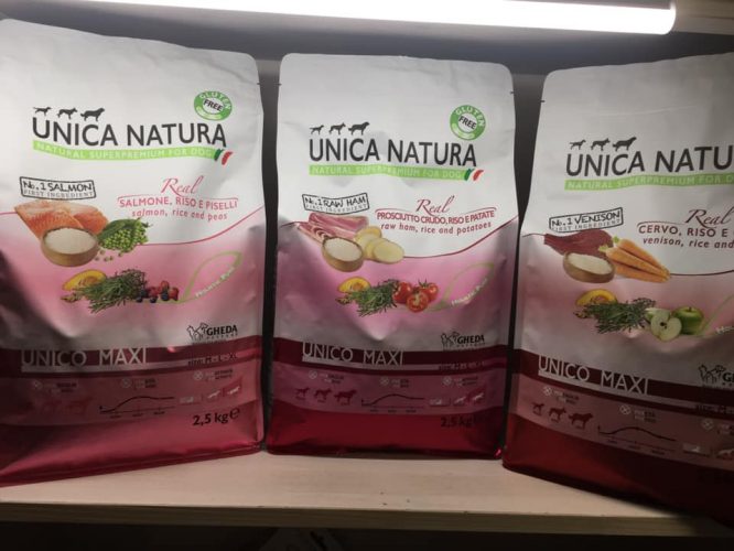 Unica Natura Medium Maxicinghiale Riso Carote 2,5kg