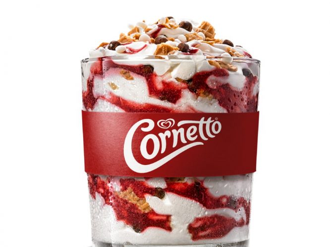King Fusion Cornetto Lampone