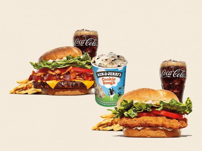 Summer Menu X2: Bronx Steakhouse Menu + Crunchicken Menu + B&j's 465ml Cookie Dough