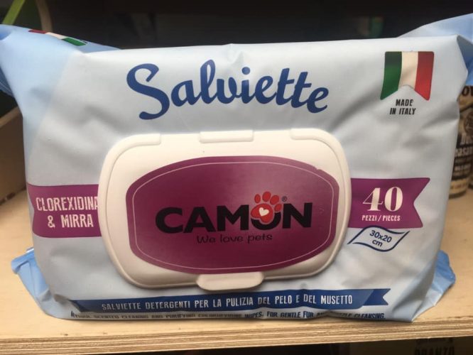 Salviette Clorexidina & Mirra Disinfettanti E Profumate 40 Salviette