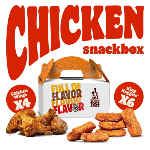 Chicken Snackbox (6 Nuggets + 4 Wings)