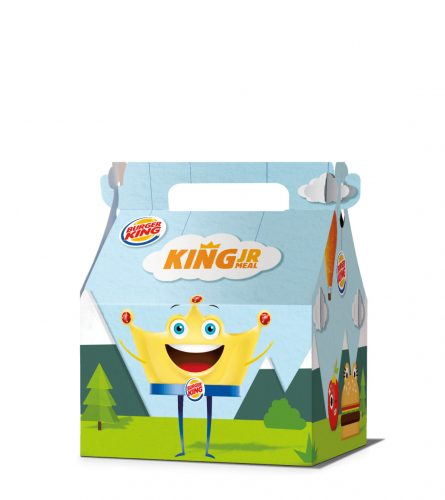 King Junior Hamburger Menù